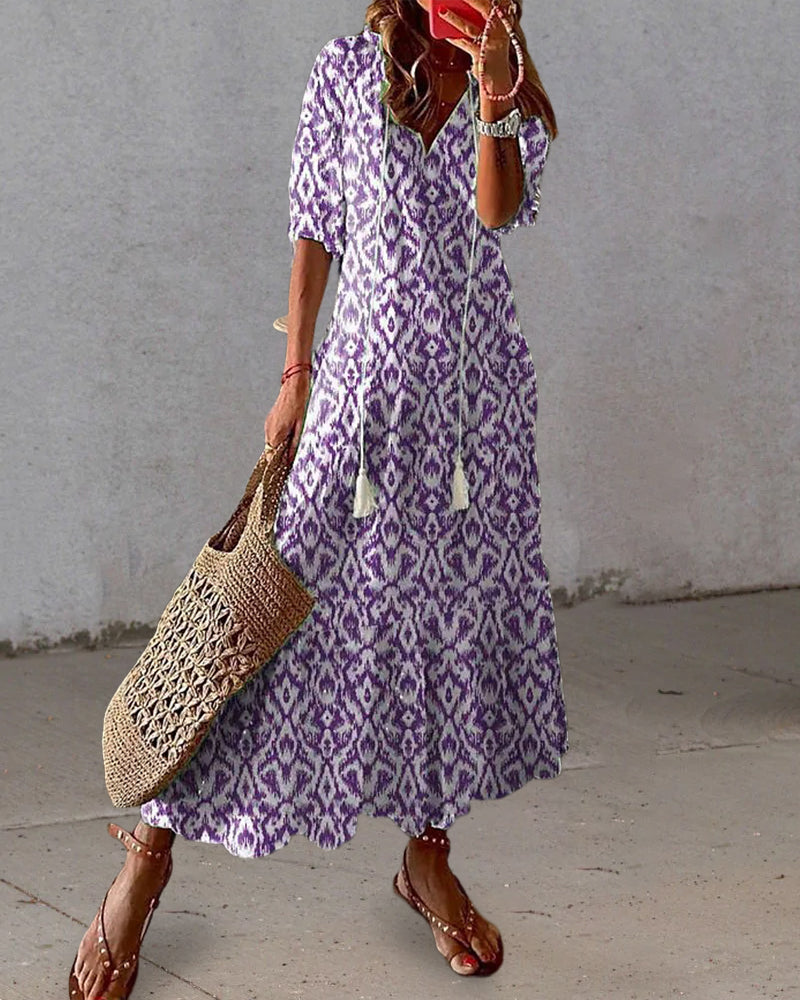 Dianna™ - Boho Buikbedekkende Jurk