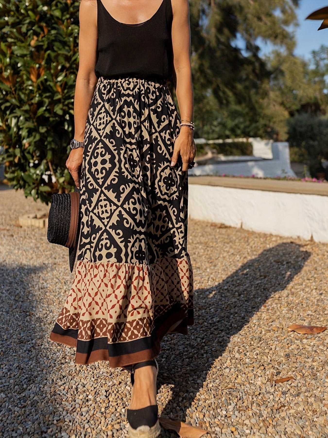 Cassey™ - Boho Stijl Rok