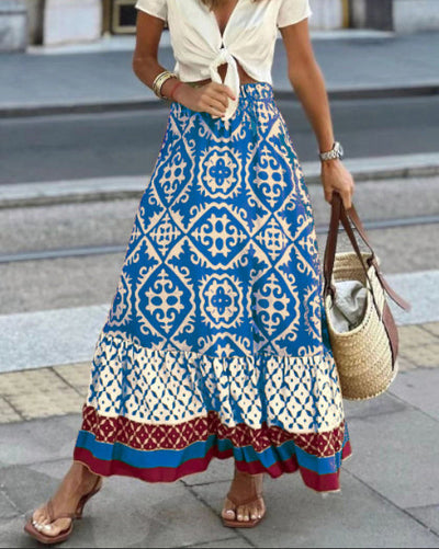 Cassey™ - Boho Stijl Rok