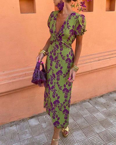 Brie - Elegante midi-jurk