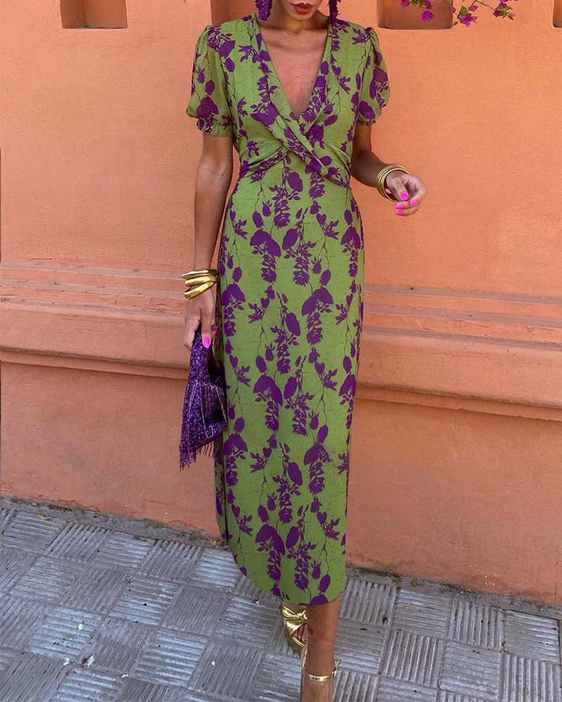Brie - Elegante midi-jurk