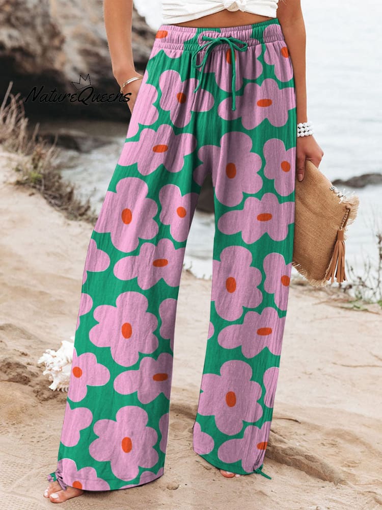 MIRA – VINTAGE PATROON BROEK