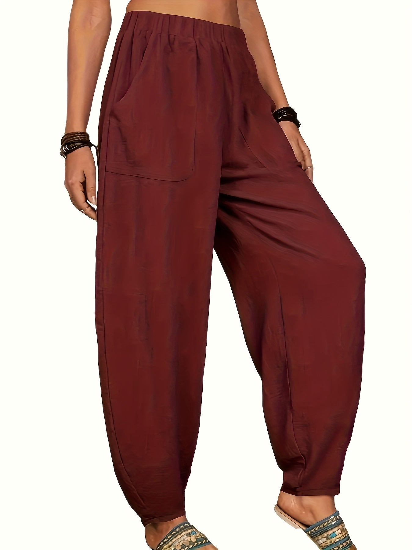 NOÉMIE™ Relaxte Linnen Broek