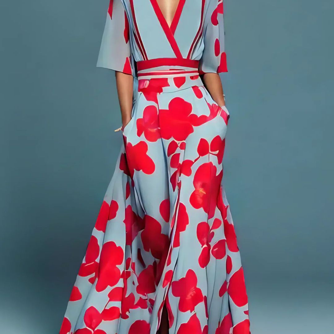 Leora | Elegante jurk met mouwen