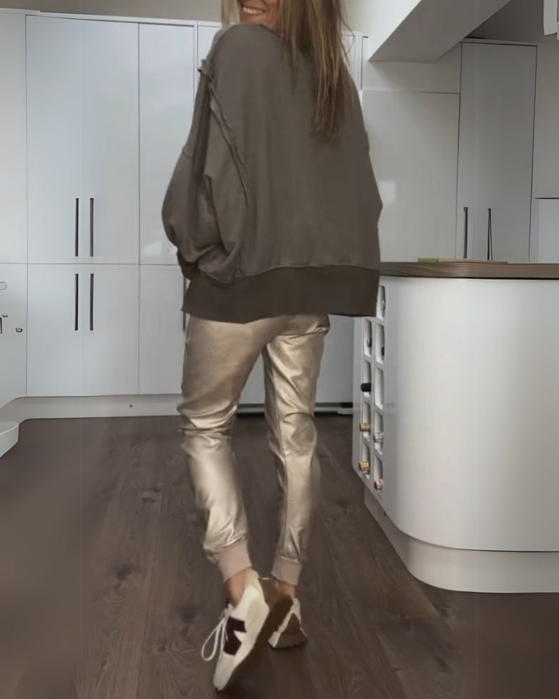 BRINA - SET TOP & BROEK ONGEKOMPLICEERD