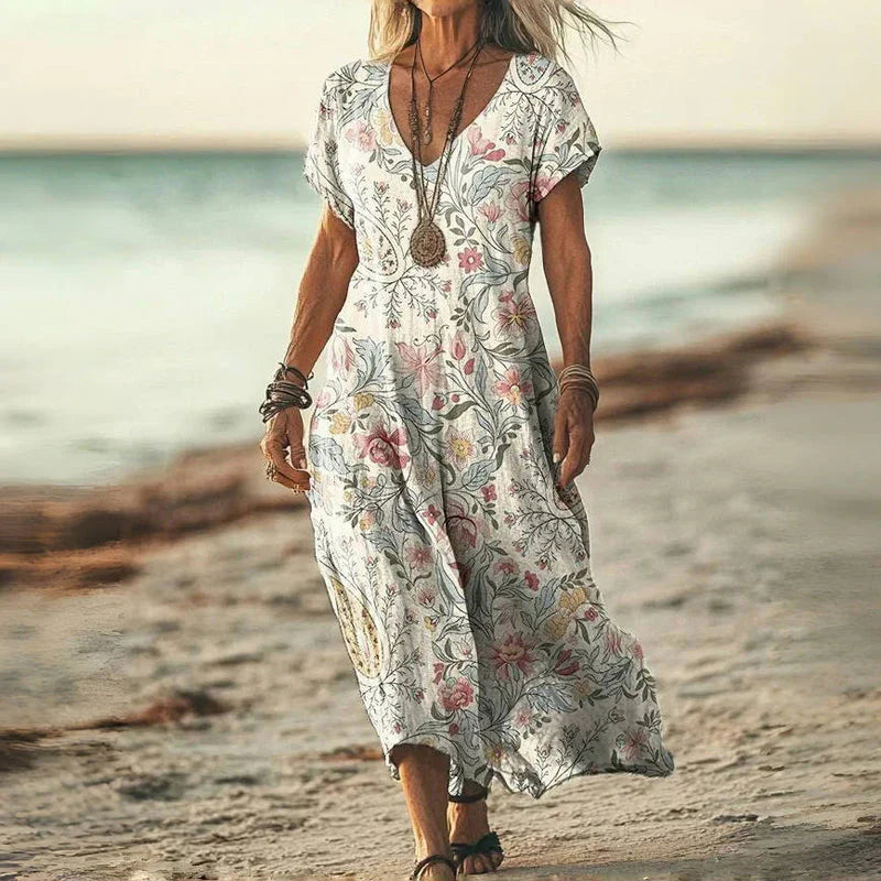 NINA - VINTAGE GRADIENT DRESS