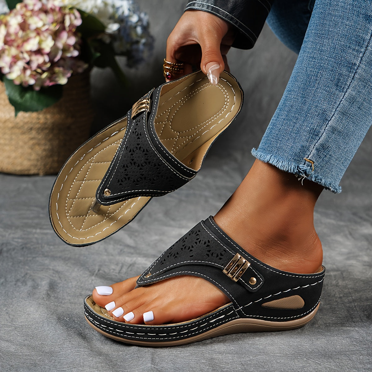 Sofia™ - Modieuze Orthopedische Sandalen