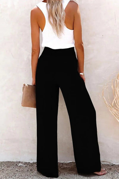 Riana™ - Ontspannen Hoge Taille Broek