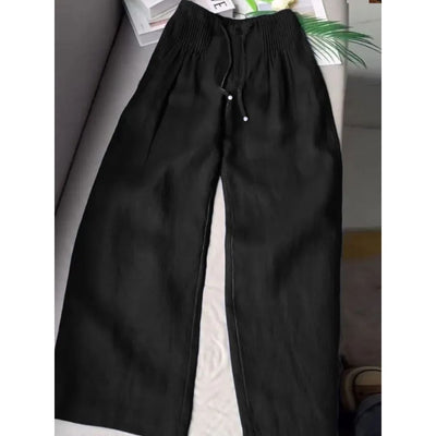 NAÏA – WIJDE BROEK MET PLOOIEN