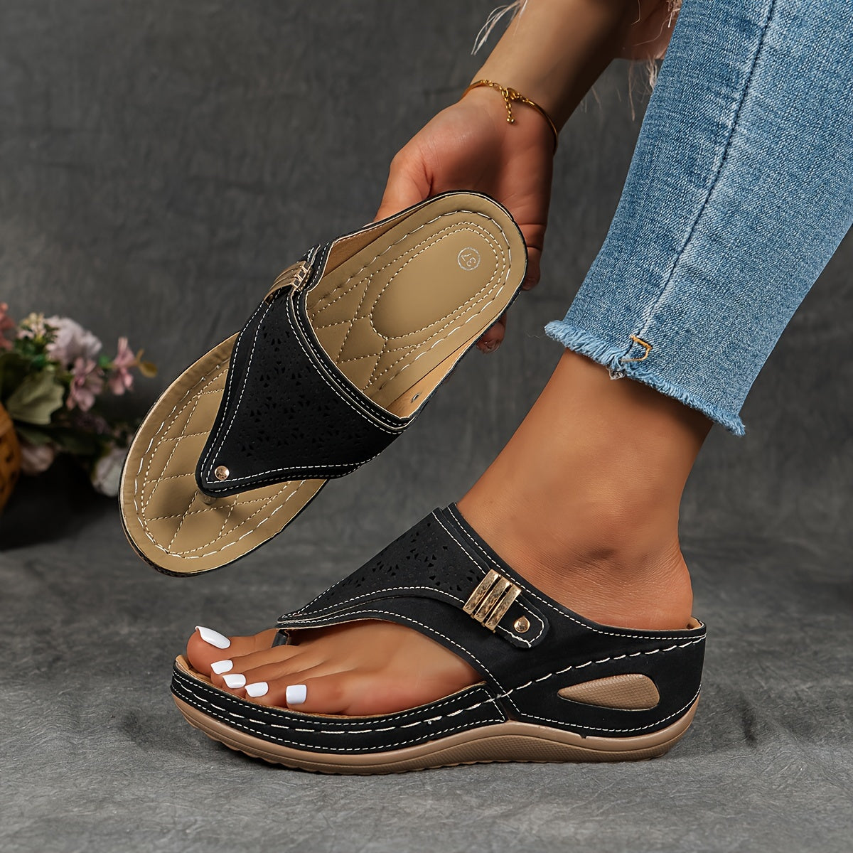 Sofia™ - Modieuze Orthopedische Sandalen