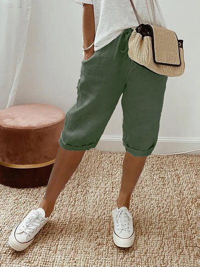 EMMA™ - Katoenen Linnen Broek