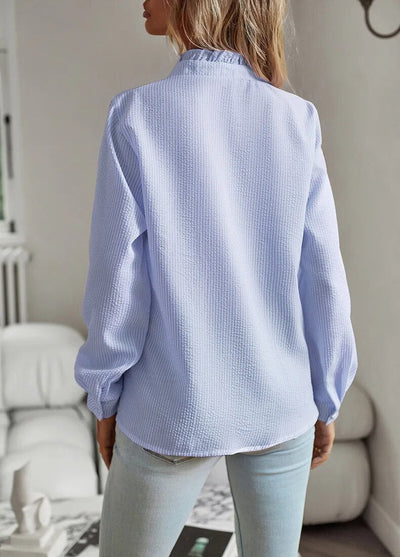 Lisbeth™ | Mouwloze Blouse met Knoopkraag