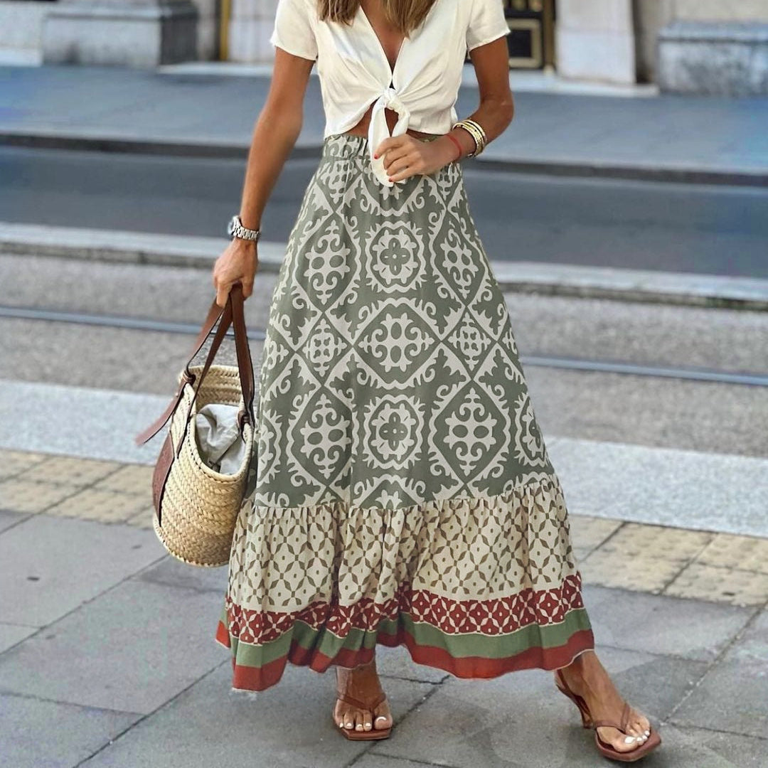 Cassey™ - Boho Stijl Rok