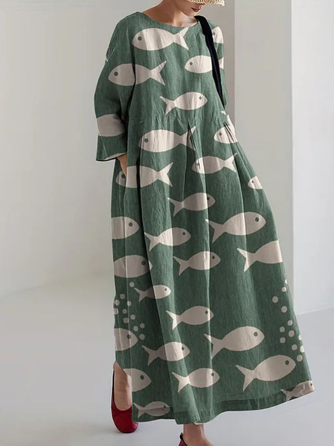 JULIA - CHIQUE ZWARTE MIDI JURK
