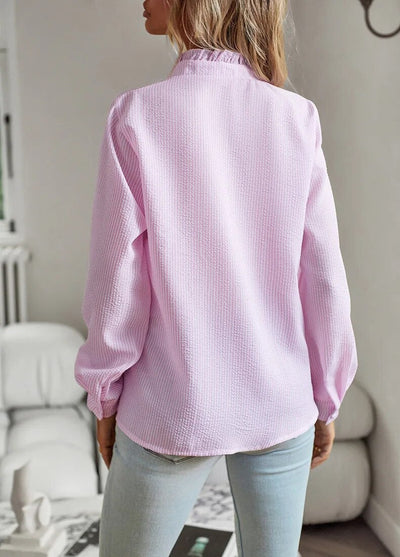 Lisbeth™ | Mouwloze Blouse met Knoopkraag