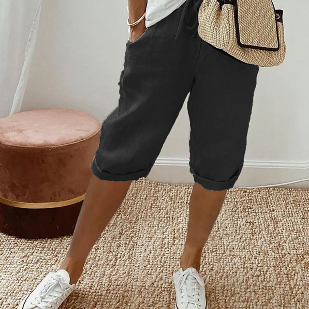 EMMA™ - Katoenen Linnen Broek
