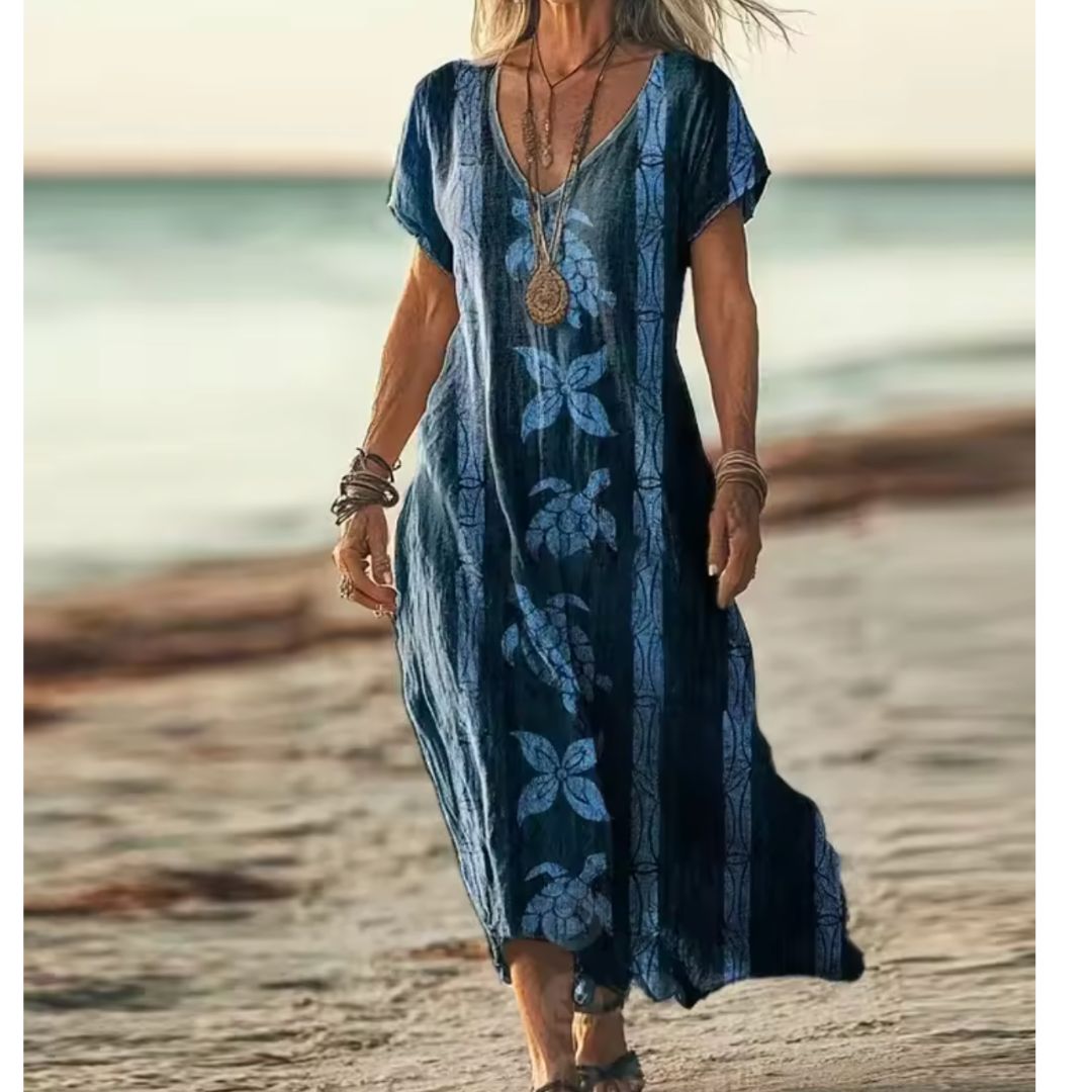 MAYA - VINTAGE GRADIENT DRESS