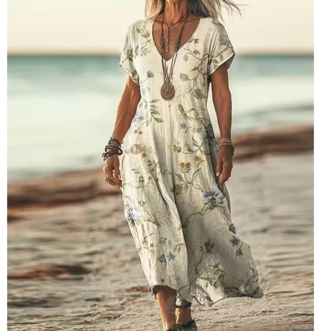 NINA - VINTAGE GRADIENT DRESS