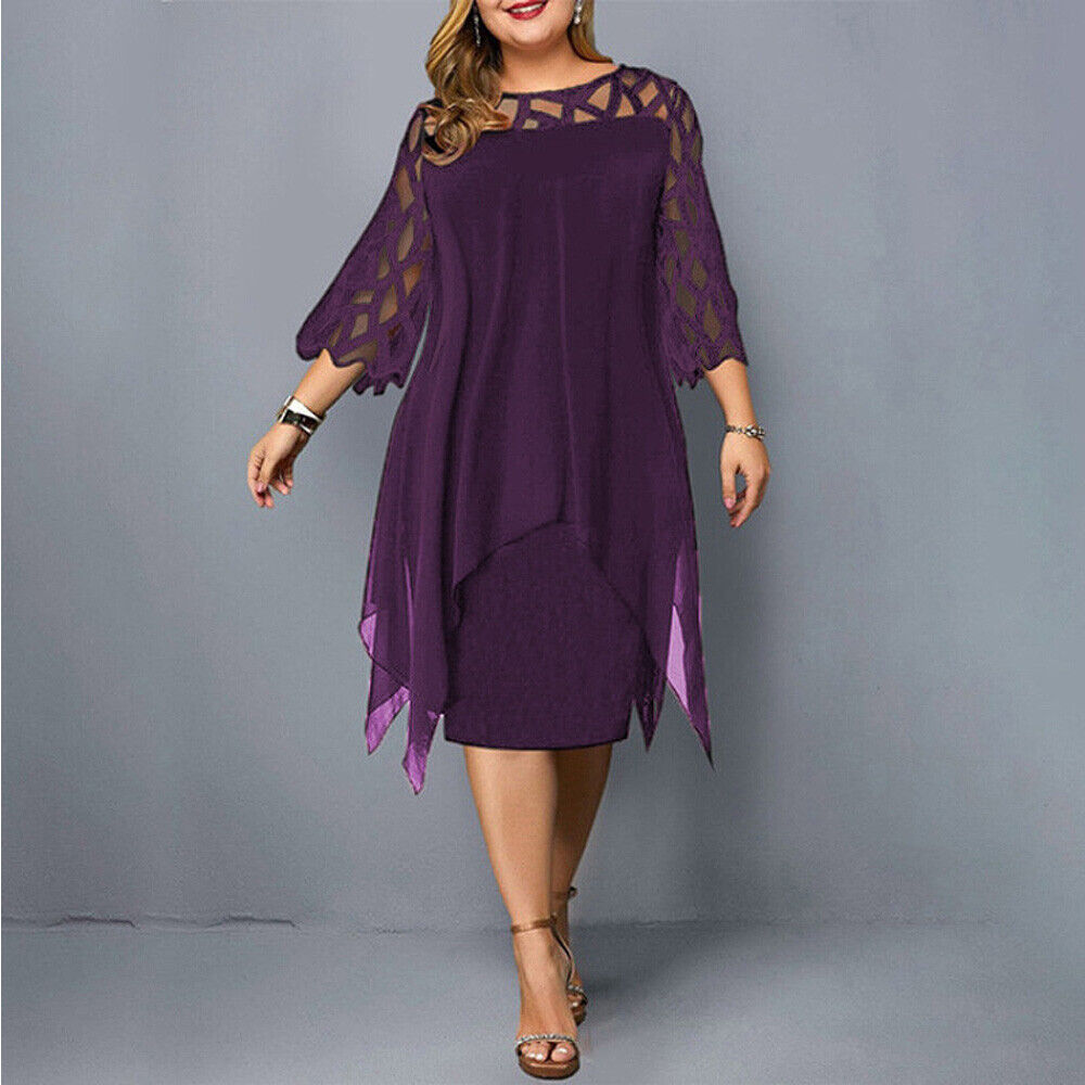 Abelone | Elegante Oversize Midi-jurk