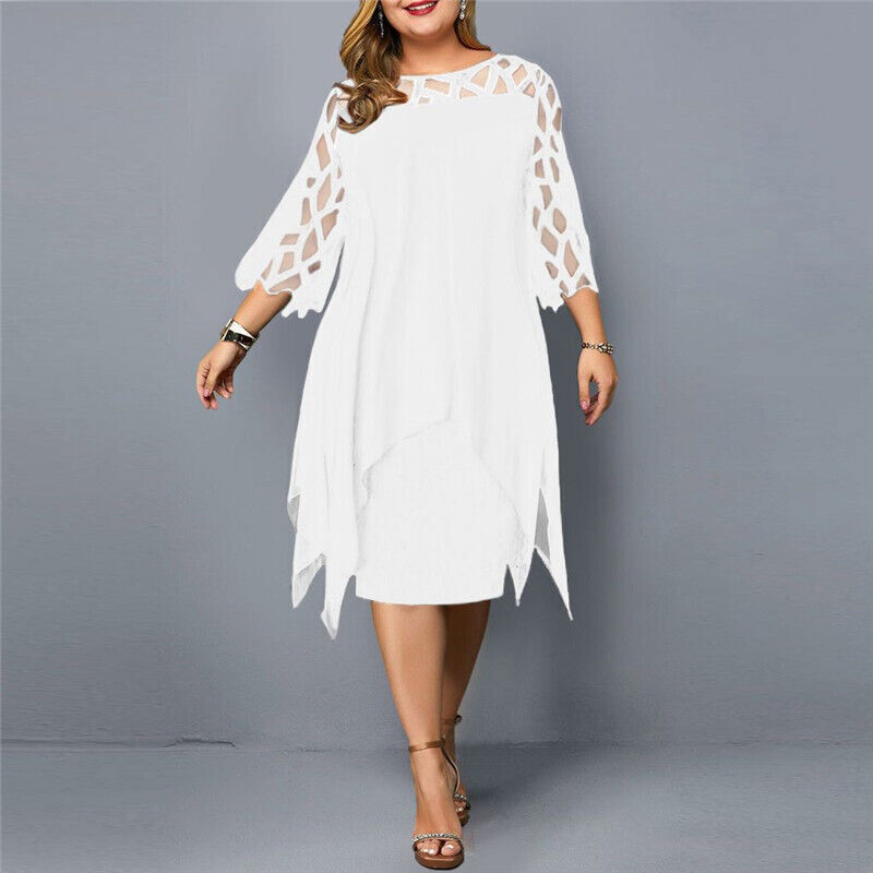 Abelone | Elegante Oversize Midi-jurk