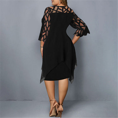 Abelone | Elegante Oversize Midi-jurk