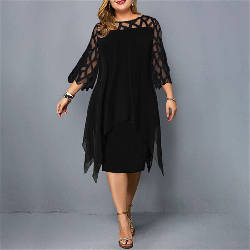 Abelone | Elegante Oversize Midi-jurk
