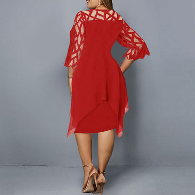 Abelone | Elegante Oversize Midi-jurk