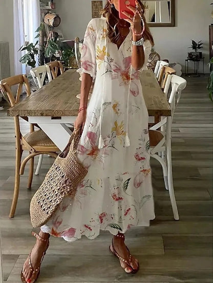 Dianna™ - Boho Buikbedekkende Jurk