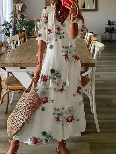 Dianna™ - Boho Buikbedekkende Jurk